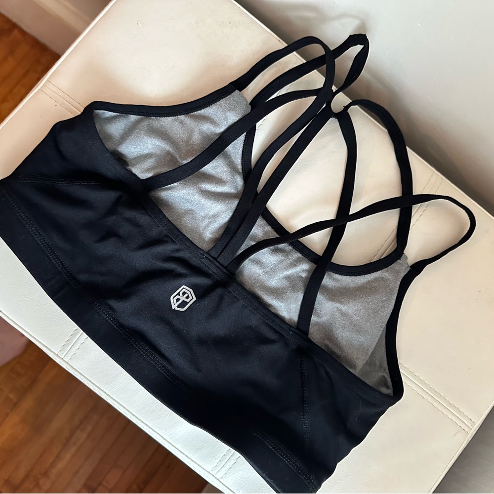 Rhapsody Black Sports Bra